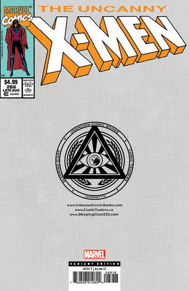 Uncanny X - Men #266 Facsimile Edition Unknown Comics Tyler Kirkham Var (08/07/2024) - East Coast Comics
