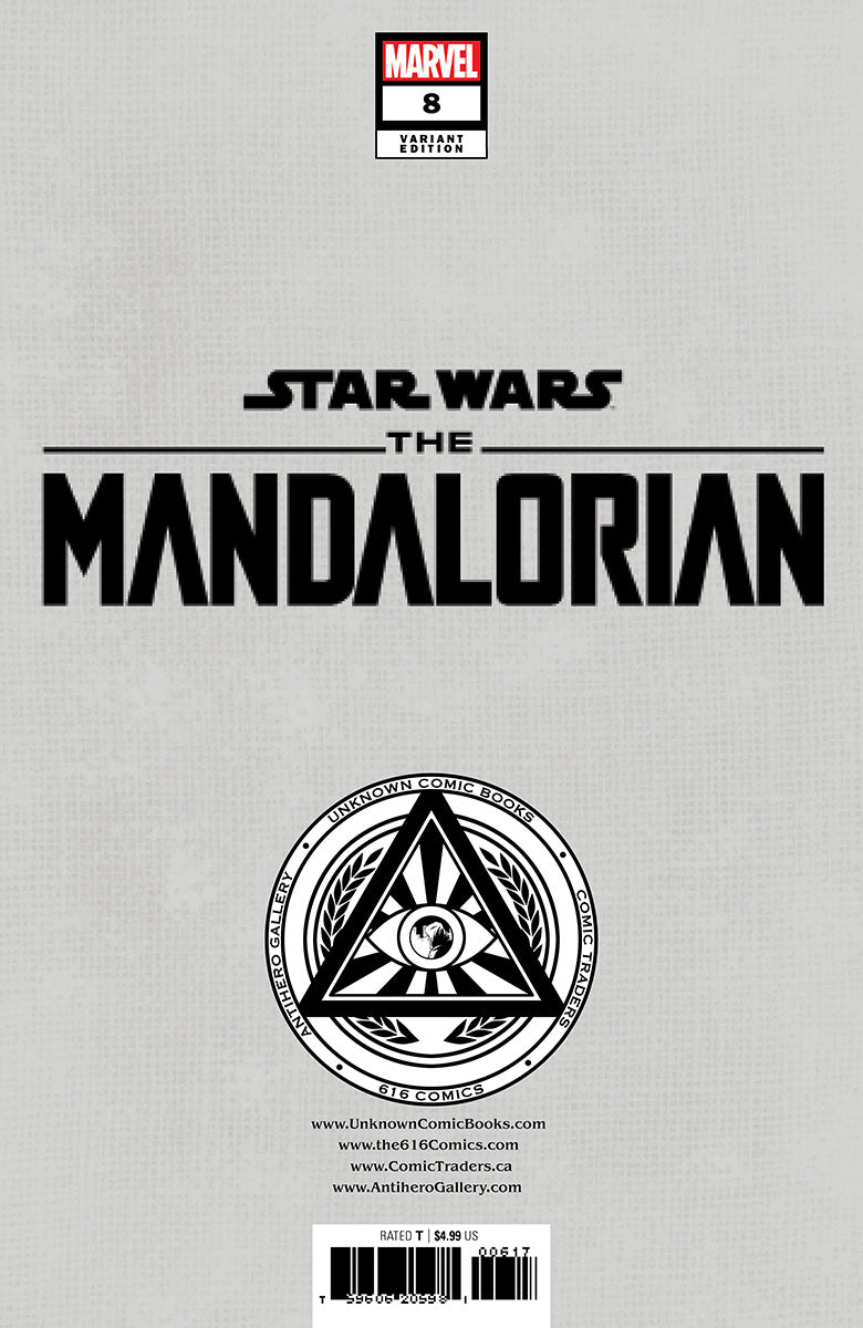 Star Wars: The Mandalorian Season 2 #8 Unknown Comics David Nakayama Exclusive Var (01/10/2024) - East Coast Comics