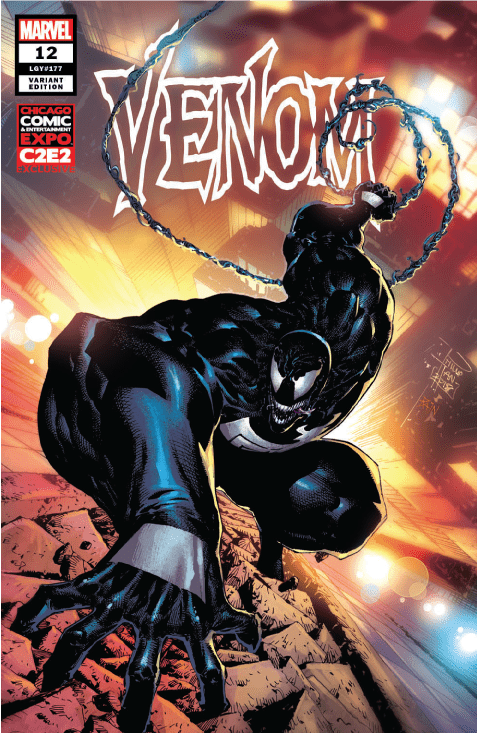 VENOM 12 UNKNOWN COMIC BOOKS TAN C2E2 CONVENTION EXCLUSIVE 3/27/2019 - East Coast Comics