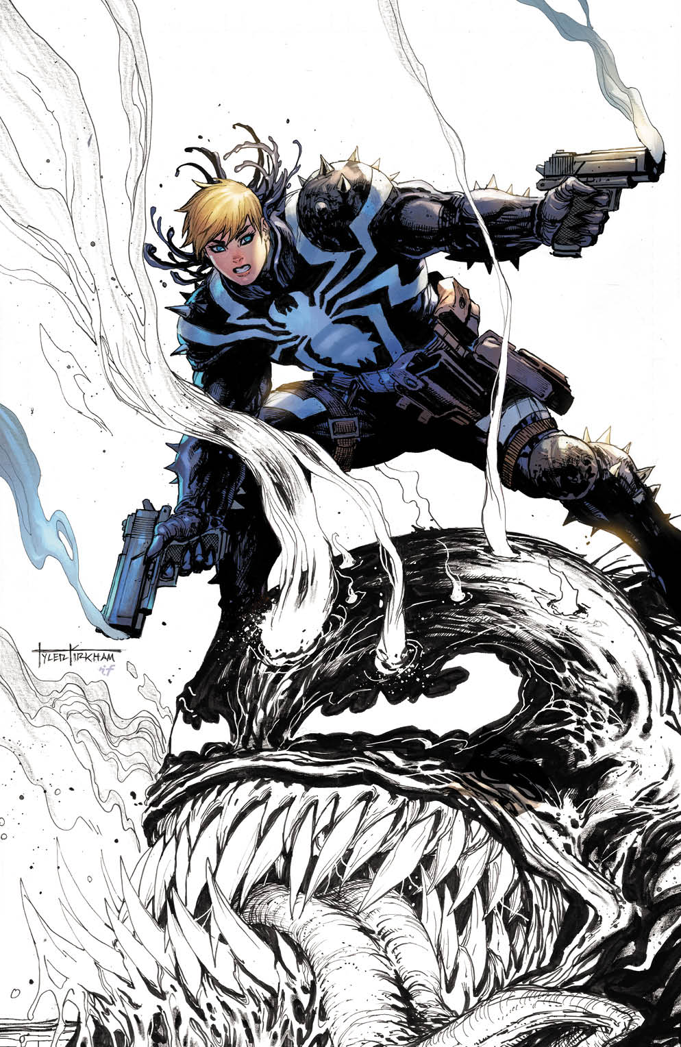 Venom 29 Unknown Comics Tyler Kirkham Exclusive Secret Color Splash Virgin Var - East Coast Comics