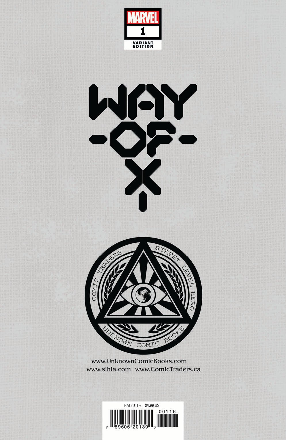 Way Of X #1 Unknown Comics Jay Anacleto Exclusive Virgin Var (04/21/2021) - East Coast Comics