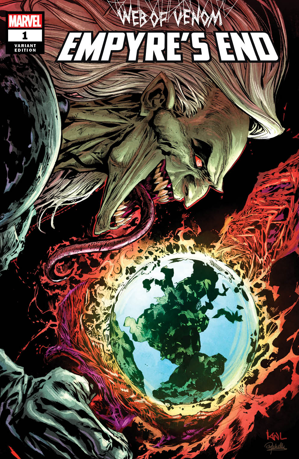 Web Of Venom Empyres End 1 Unknown Comics Ken Lashley Exclusive Var (10/14/2020) (11/04/2020) - East Coast Comics