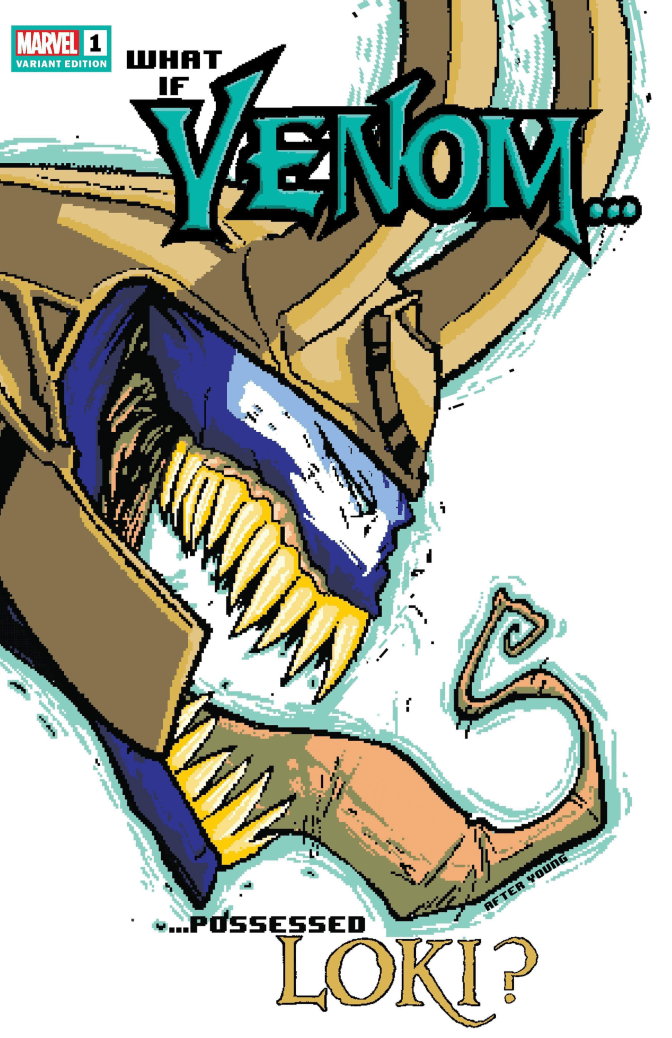 WHAT IF VENOM 1 - 5 Matthew Waite Skottie Young Homage Trade Variant Set - East Coast Comics