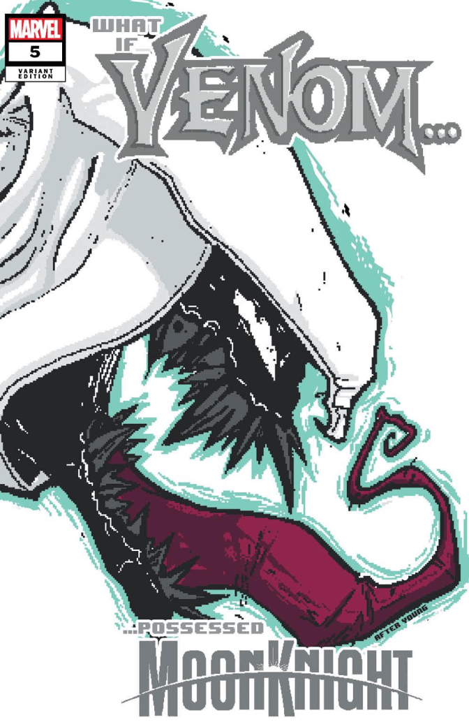 WHAT IF VENOM 1 - 5 Matthew Waite Skottie Young Homage Trade Variant Set - East Coast Comics