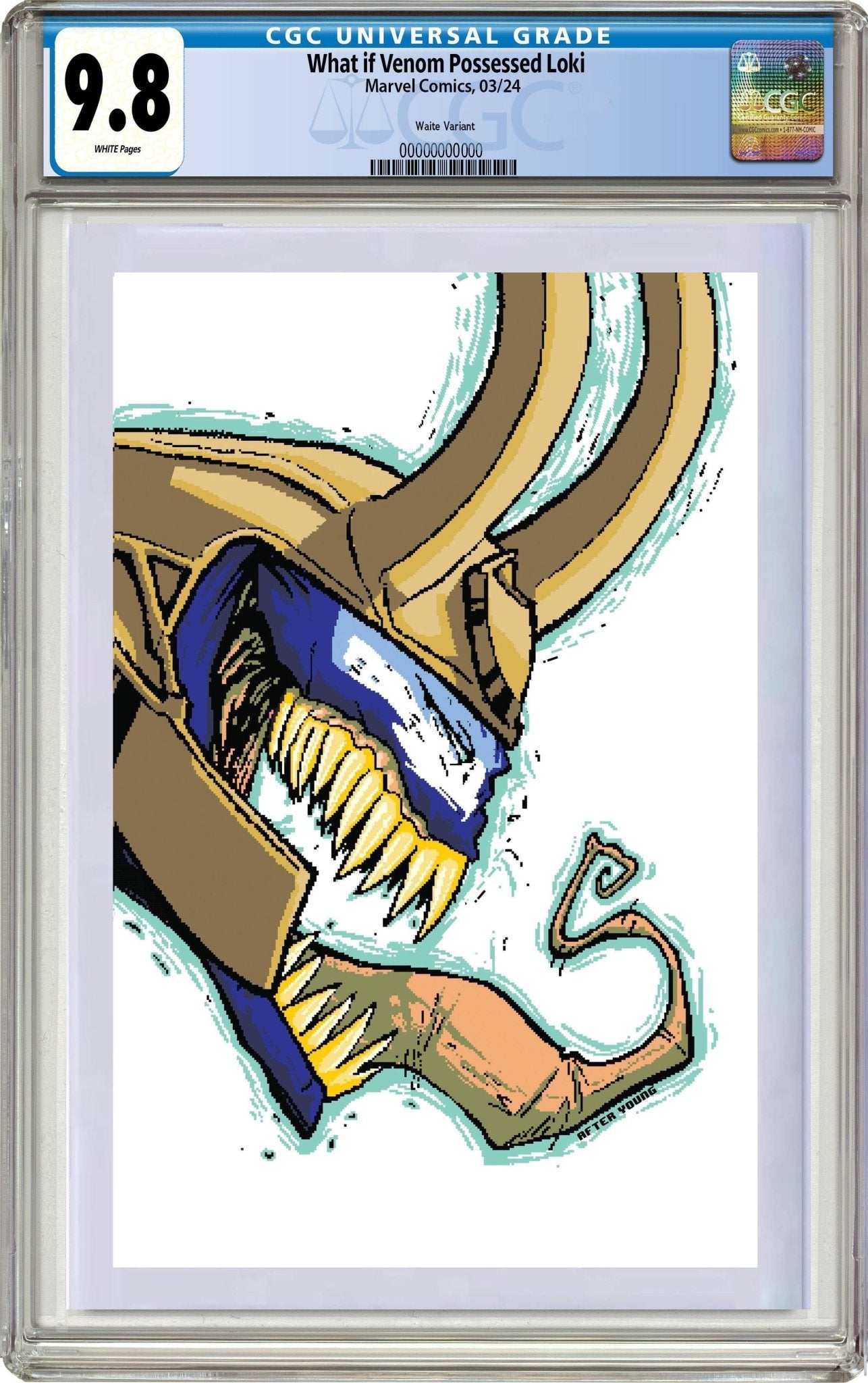WHAT IF VENOM 1 | Matthew Waite Skottie Young Homage Variant - East Coast Comics