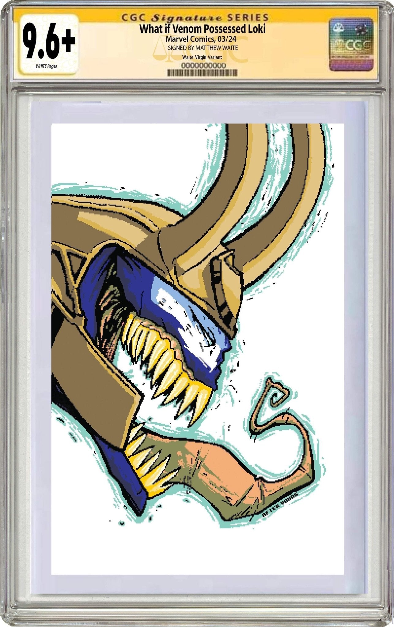 WHAT IF VENOM 1 | Matthew Waite Skottie Young Homage Variant - East Coast Comics