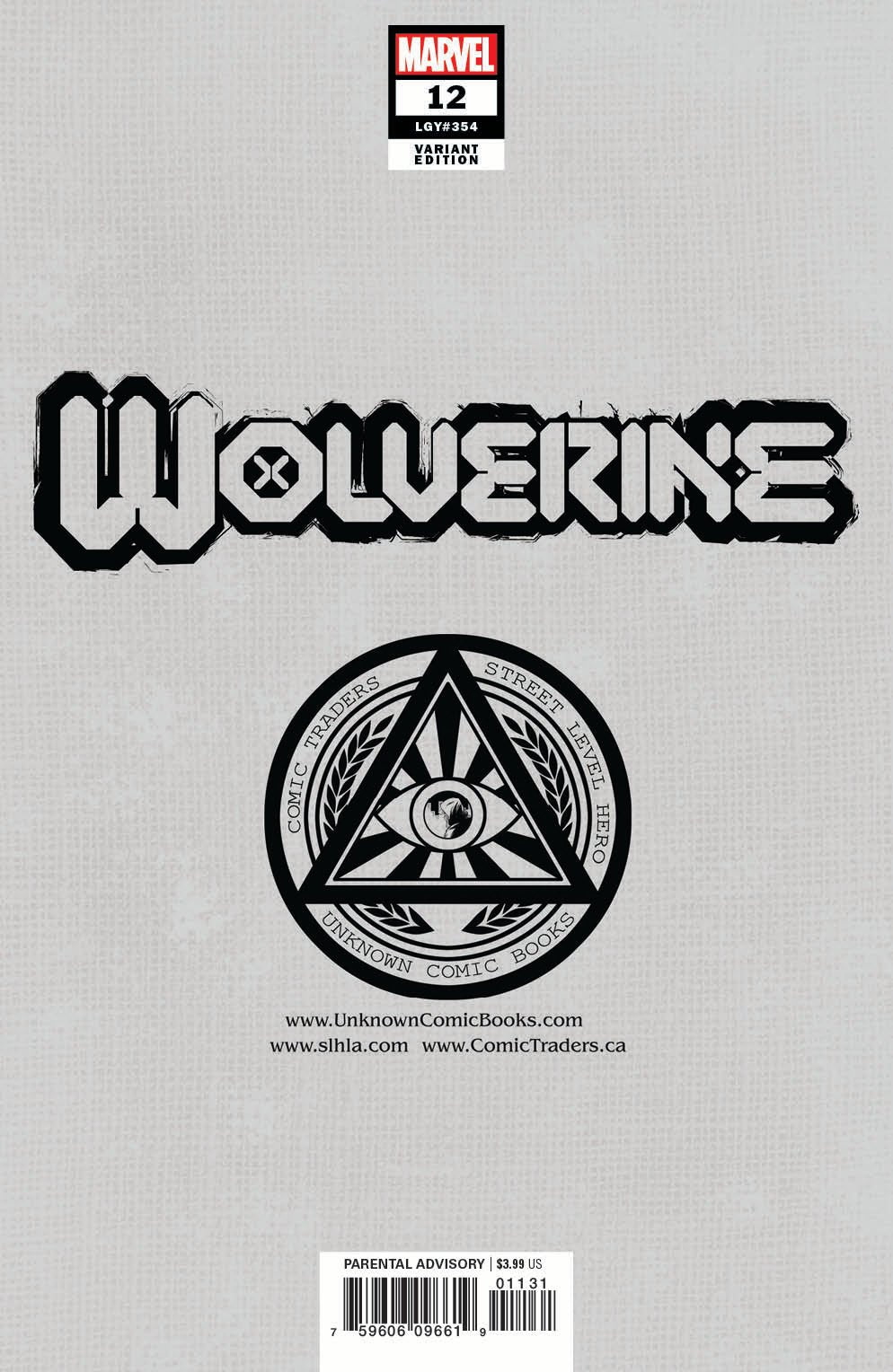 Wolverine 12 Unknown Comics Mico Suayan Exclusive Var (05/19/2021) - East Coast Comics