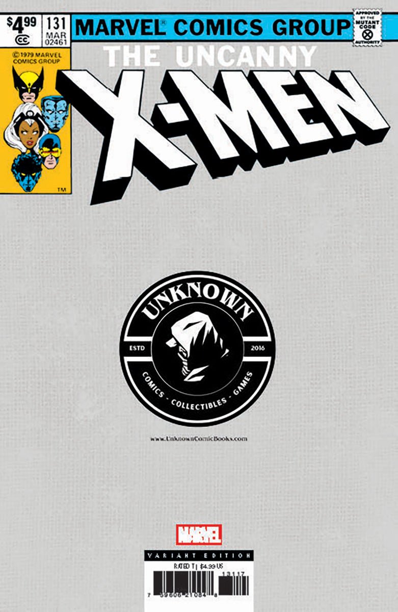 X - Men 131 Facsimile Unknown Comics Dan Panosian Exclusive Var (01/29/2025) - East Coast Comics
