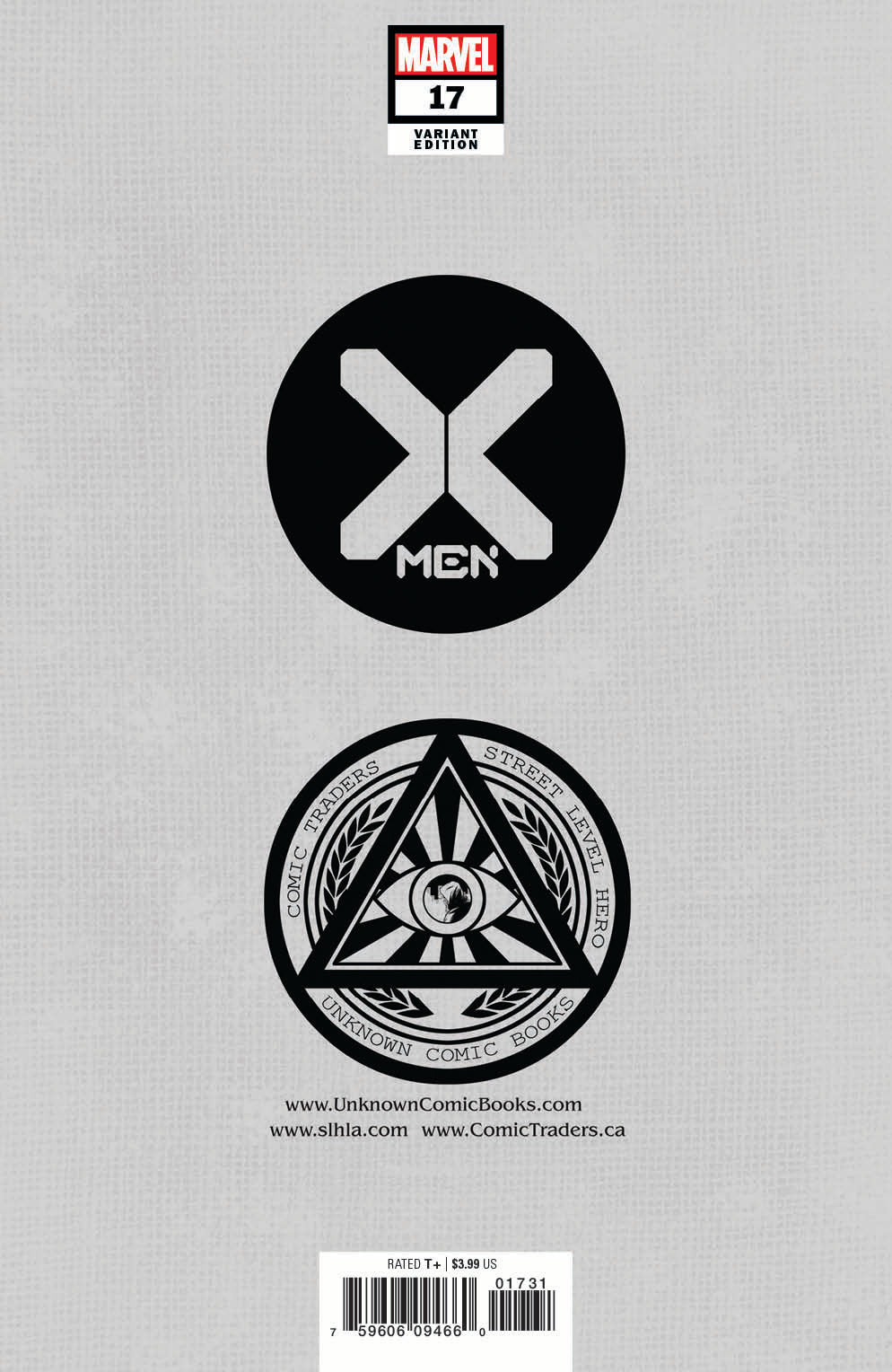 X - Men #17 Unknown Comics Kael Ngu Exclusive Virgin Var (01/27/2021) - East Coast Comics
