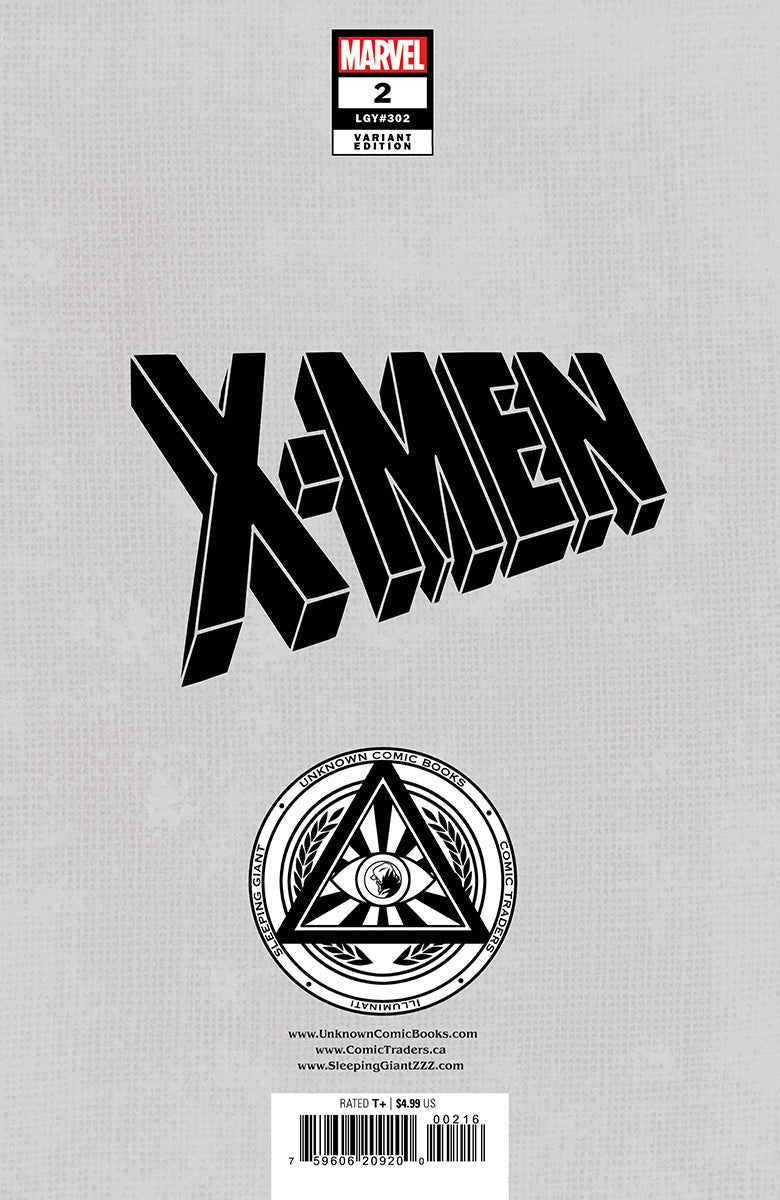 X - Men #2 Unknown Comics Leirix Exclusive Virgin Var (08/14/2024) - East Coast Comics