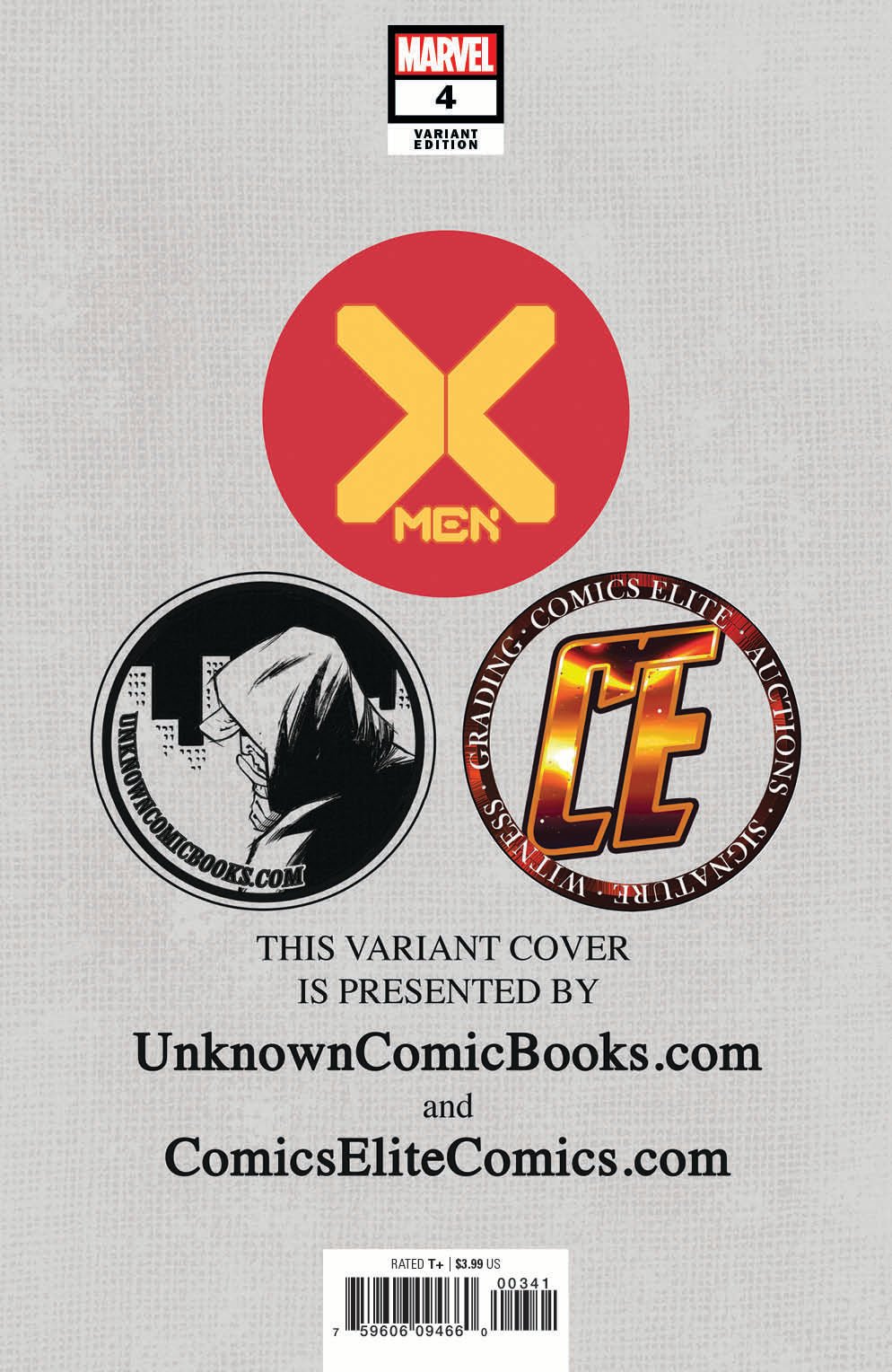 X - Men 4 Lucio Parrillo Exclusive Var Dx (01/01/2020) - East Coast Comics