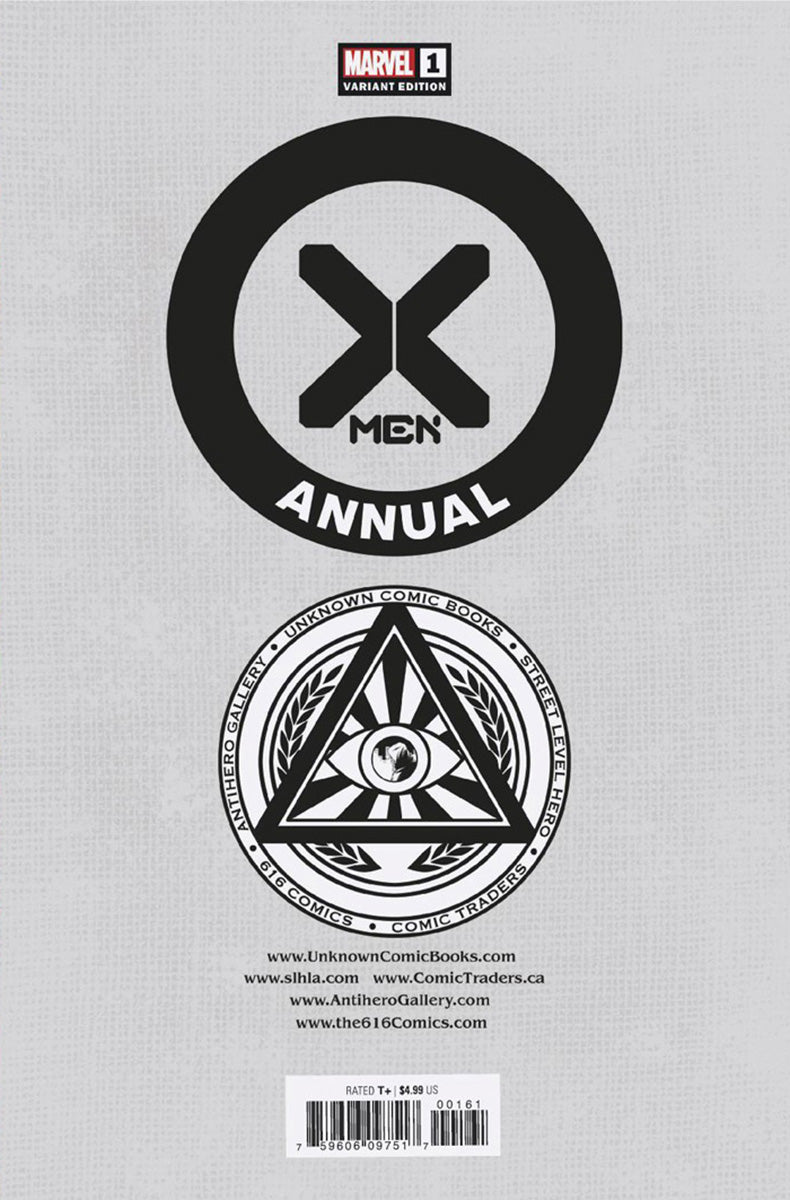 X - Men Annual 1 Unknown Comics Stephen Segovia Exclusive Virgin Var (12/21/2022) - East Coast Comics