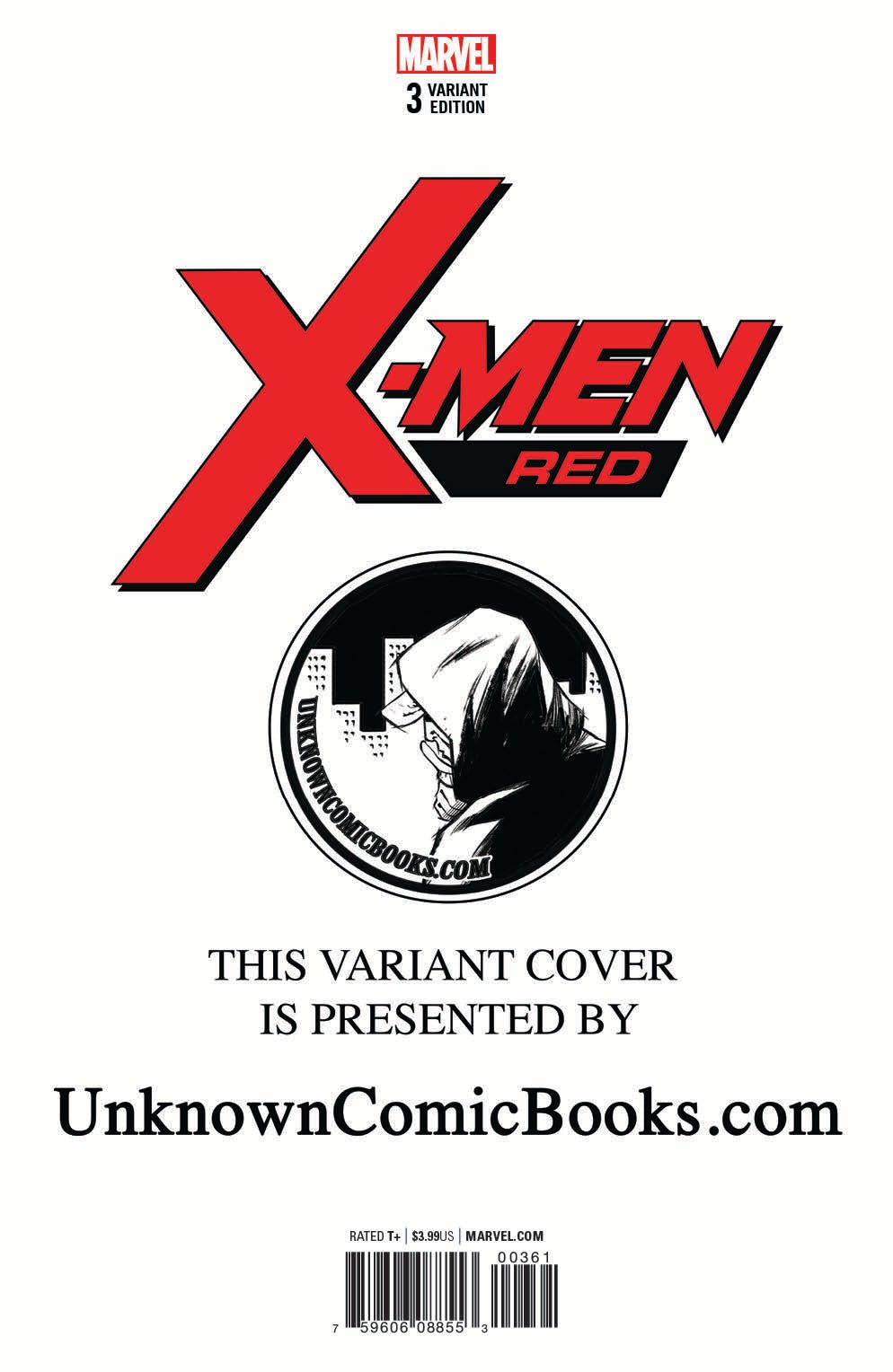 X - Men Red 3 Unknown Comic Books Virgin Exclusive Venom 30Th Var Leg 4/11/2018 - East Coast Comics