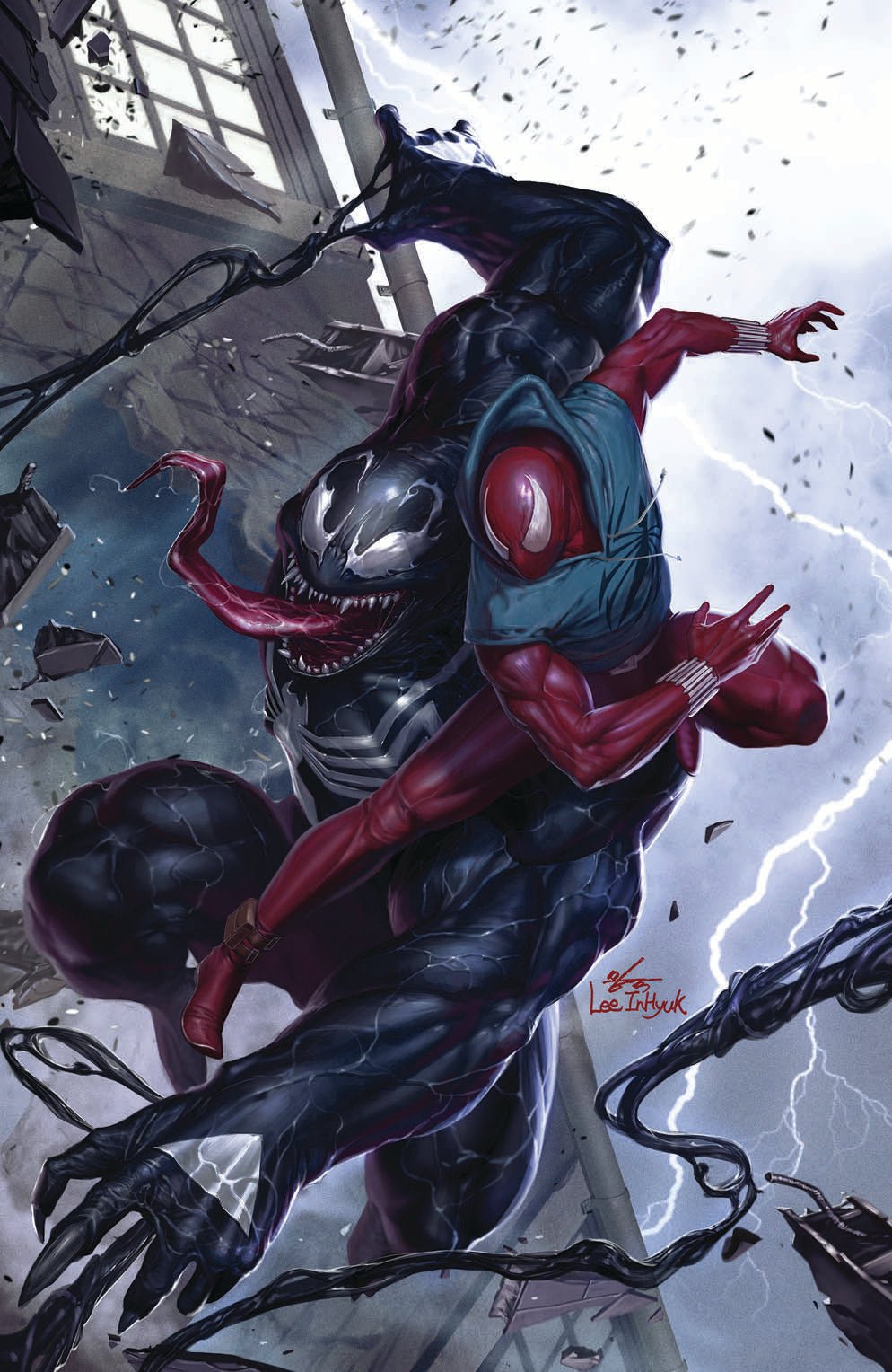 X - Men Red 3 Unknown Comic Books Virgin Exclusive Venom 30Th Var Leg 4/11/2018 - East Coast Comics