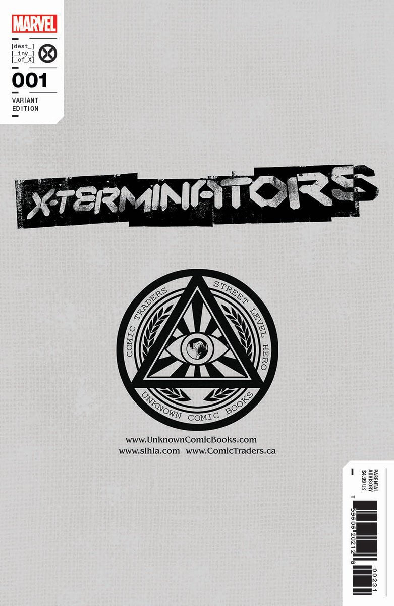 X - Terminators #1 Unknown Comics David Nakayama Exclusive Virgin Var (09/21/2022) - East Coast Comics