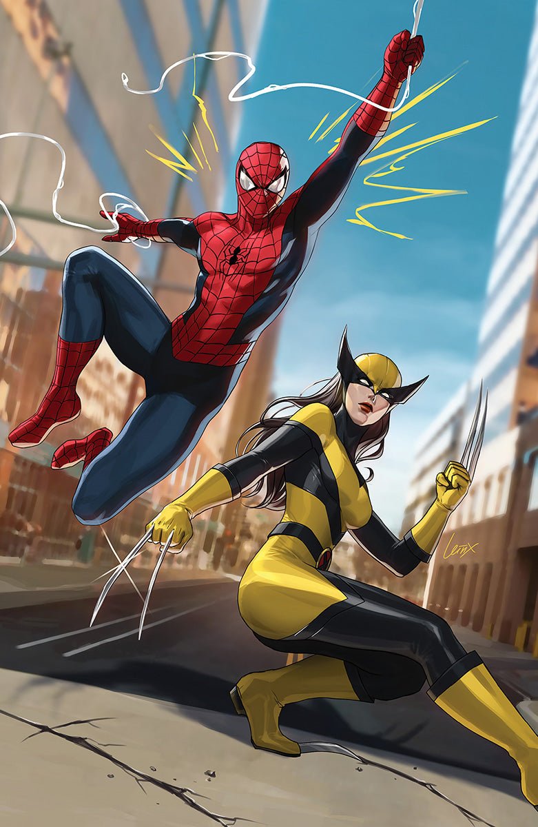 [2 PACK] AMAZING SPIDER - MAN 62 UNKNOWN COMICS LEIRIX EXCLUSIVE VAR (11/27/2024) - East Coast Comics