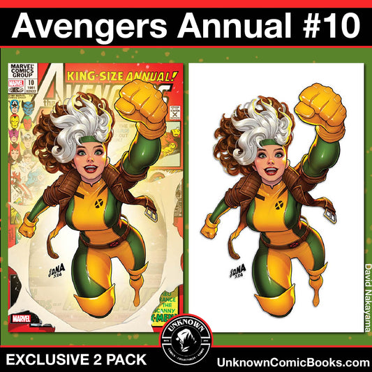 [2 Pack] Avengers Annual 10 Unknown Comics David Nakayama Exclusive Var Facsimile Edition (05/29/2024) - East Coast Comics