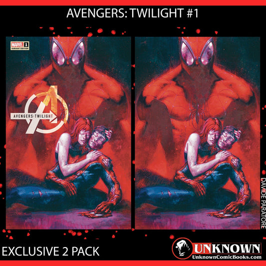 [2 Pack] Avengers: Twilight 1 Unknown Comics Davide Paratore Exclusive Var (01/17/2024) - East Coast Comics