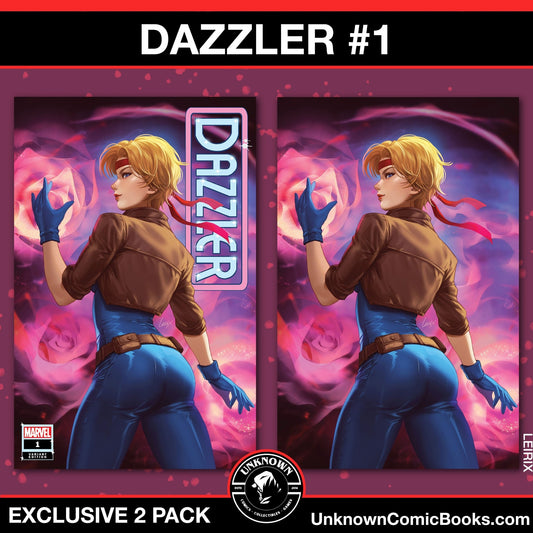 [2 Pack] Dazzler 1 Unknown Comics Exclusive Leirix Var (09/11/2024) - East Coast Comics