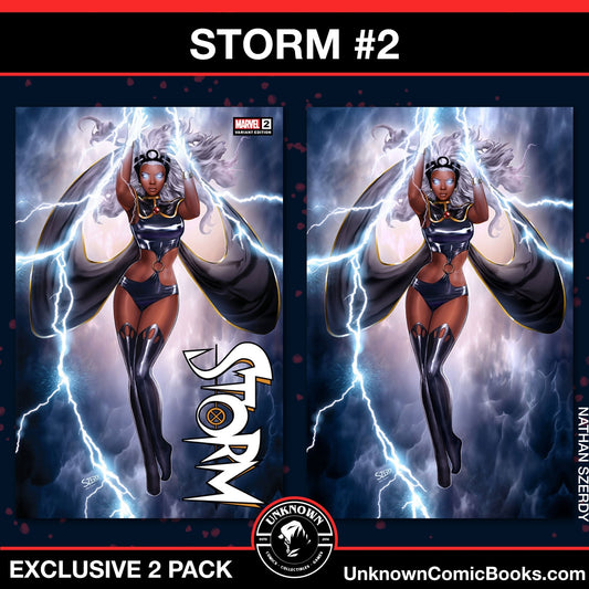[2 PACK] STORM 2 UNKNOWN COMICS NATHAN SZERDY EXCLUSIVE VAR (11/20/2024) - East Coast Comics