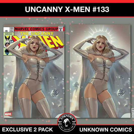 [2 PACK] Uncanny X - Men 133 Facsimile Unknown Comic Leirix Exclusive Var (03/12/2025) - East Coast Comics