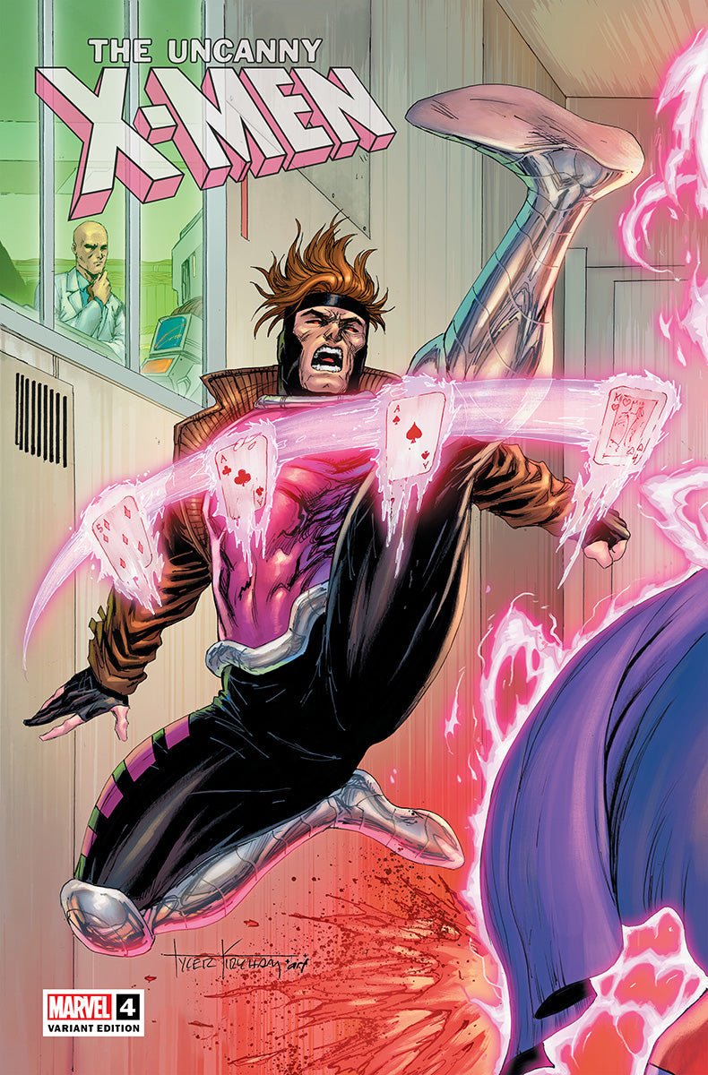 [2 PACK] UNCANNY X - MEN 4 UNKNOWN COMICS TYLER KIRKHAM CONNECTING COVER EXCLUSIVE VAR (10/16/2024) - East Coast Comics