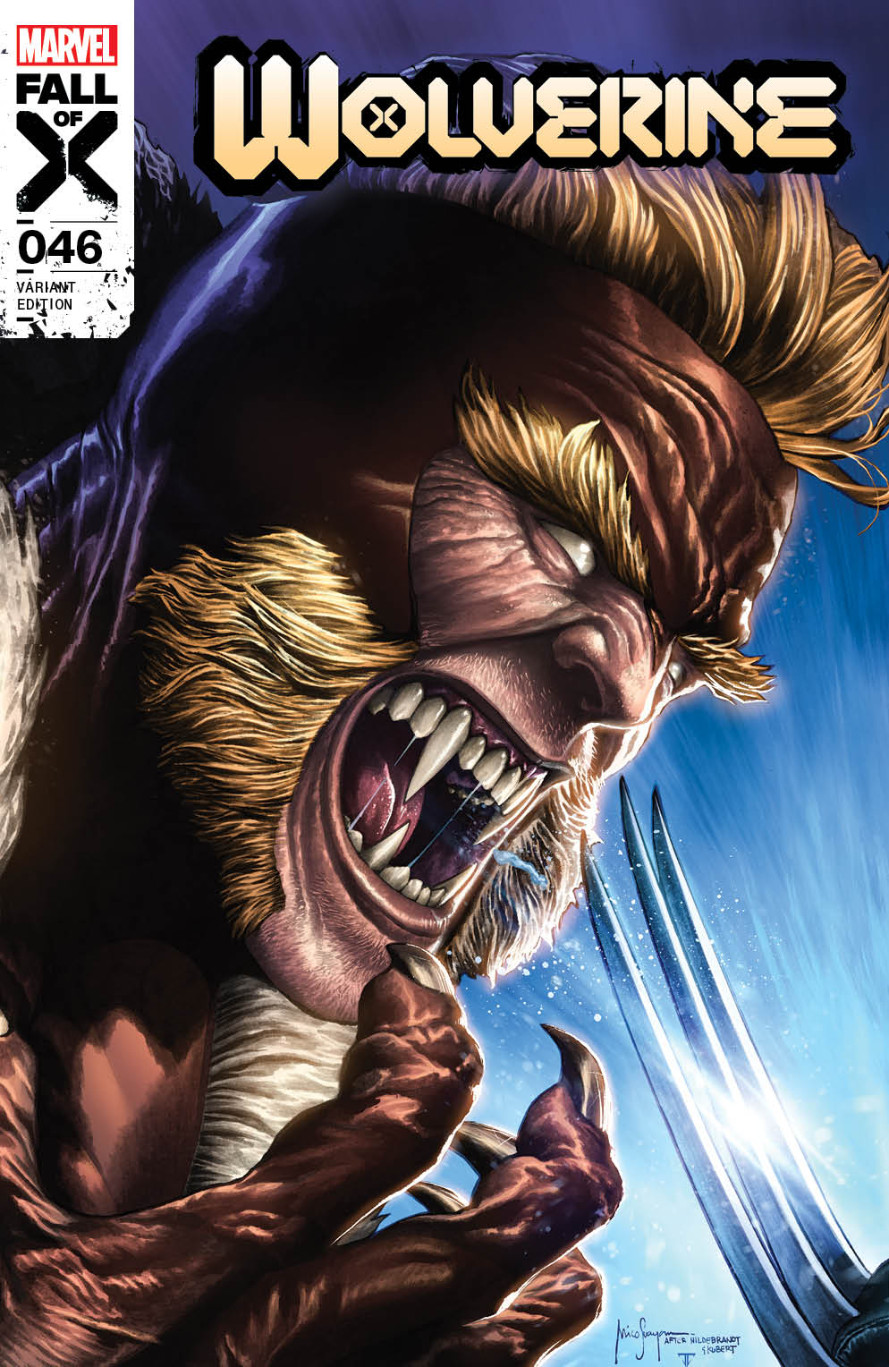 [2 Pack] Wolverine 46 Unknown Comics Mico Suayan Exclusive Var [03/27/2024] - East Coast Comics