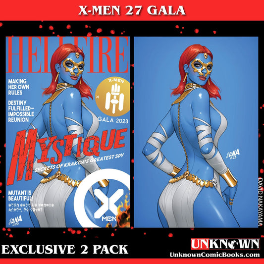 [2 Pack] X - Men 27 [Fall] Unknown Comics David Nakayama Hellfire Exclusive Var (10/04/2023) - East Coast Comics