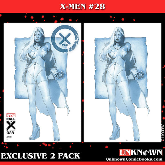 [2 Pack] X - Men 28 [Fall] Unknown Comics Dell’Otto Exclusive Var (11/01/2023) - East Coast Comics