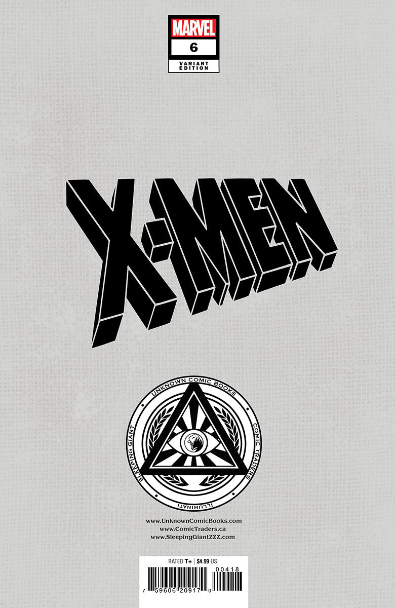 [2 PACK] X - MEN 6 UNKNOWN COMICS TYLER KIRKHAM CONNECTING COVER EXCLUSIVE VAR (10/23/2024) - East Coast Comics
