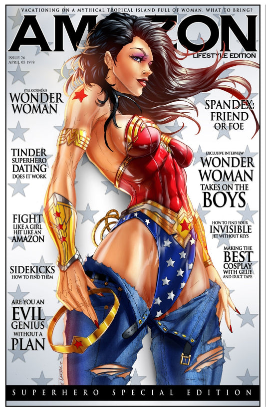 2023 Amazon Princess Magazine Cosplay Variant Comic - East Coast Comics