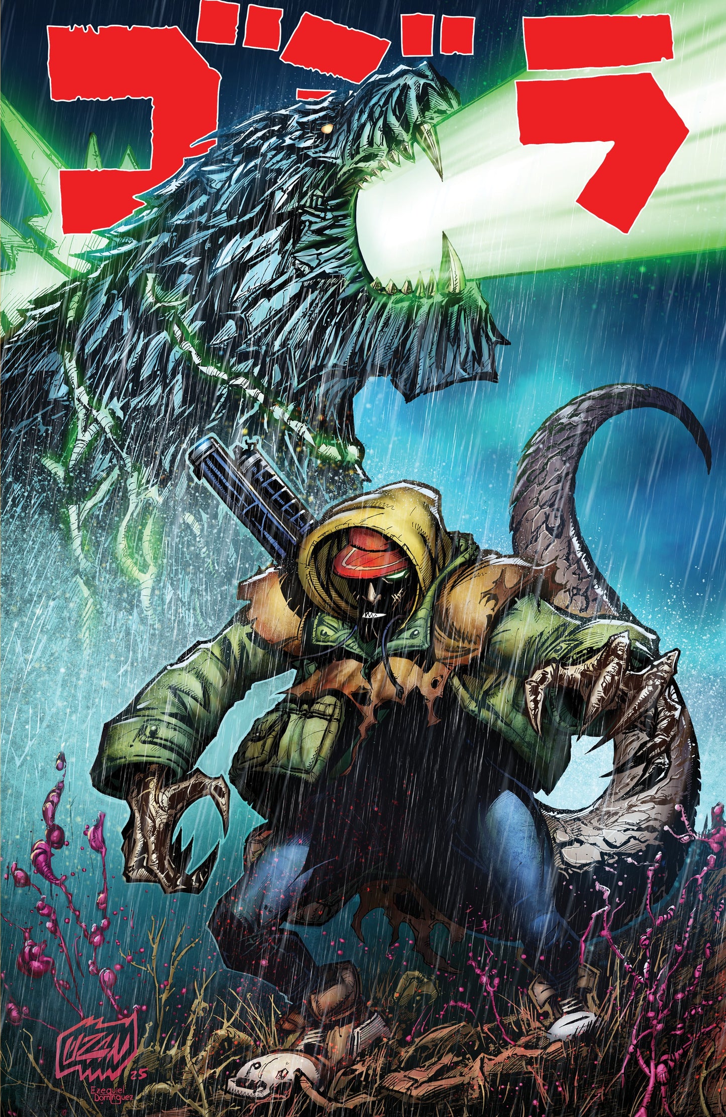 Godzilla: Escape The Deadzone #1 - ECC Exclusive Franck Uzan Japanese Variant