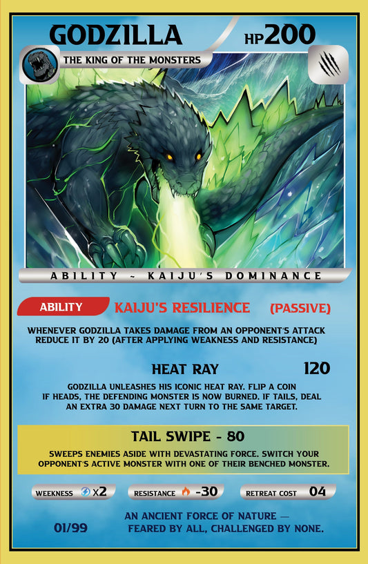 Godzilla [Kai-Sei Era] #3 - ECC Exclusive Sukesha Ray Playing Card Bundle (10/8/25)