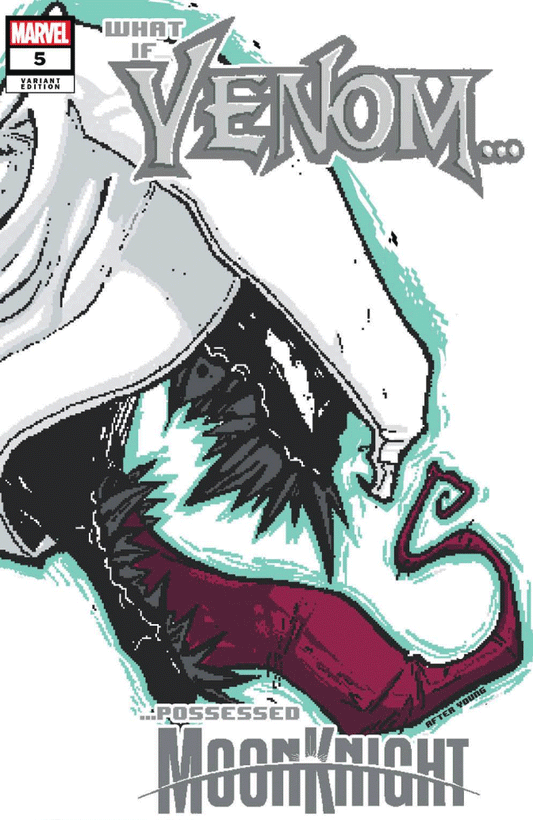 WHAT IF VENOM #5 | Matthew Waite Skottie Young Homage Variant