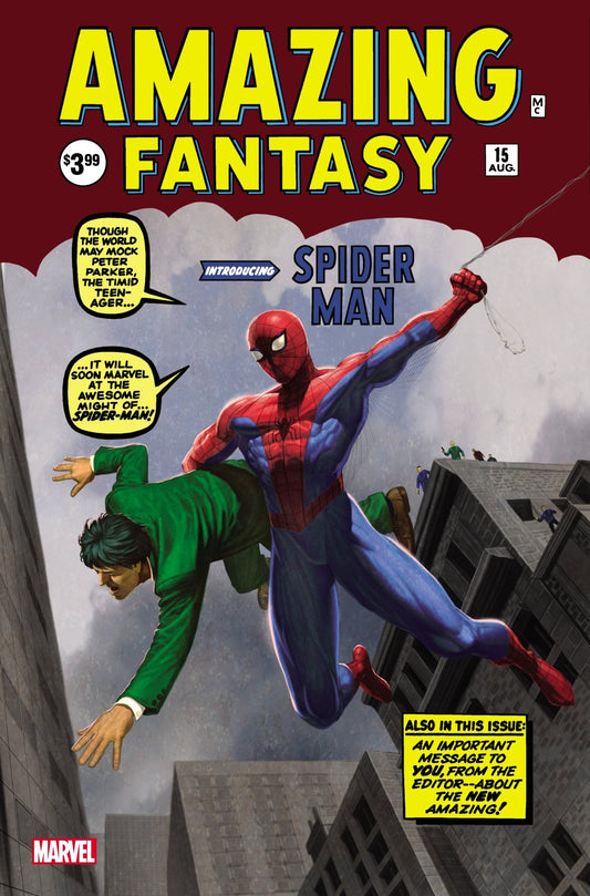 AMAZING FANTASY 15 FACSIMILE EDITION UNKNOWN COMICS EXCLUSIVE HOMAGE (10/09/2019) - East Coast Comics