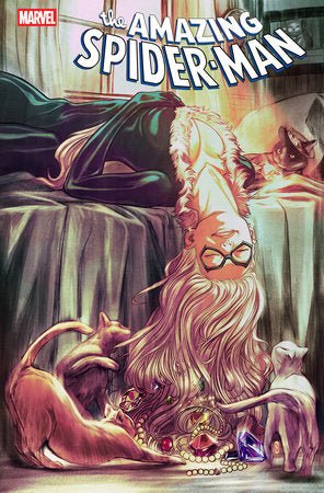 Amazing Spider - Man 1 Nimit Malavia Black Cat Variant - East Coast Comics