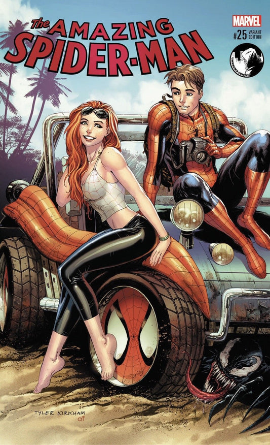 AMAZING SPIDER - MAN 25 UNKNOWN COMIC TYLER KIRKHAM EXCLUSIVE - East Coast Comics