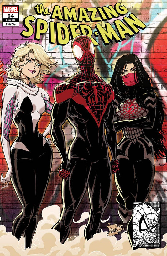 Amazing Spider - Man 64 Unknown Comics Kaare Andrews Connecting Cover Exclusive Var (12/25/2024) - East Coast Comics