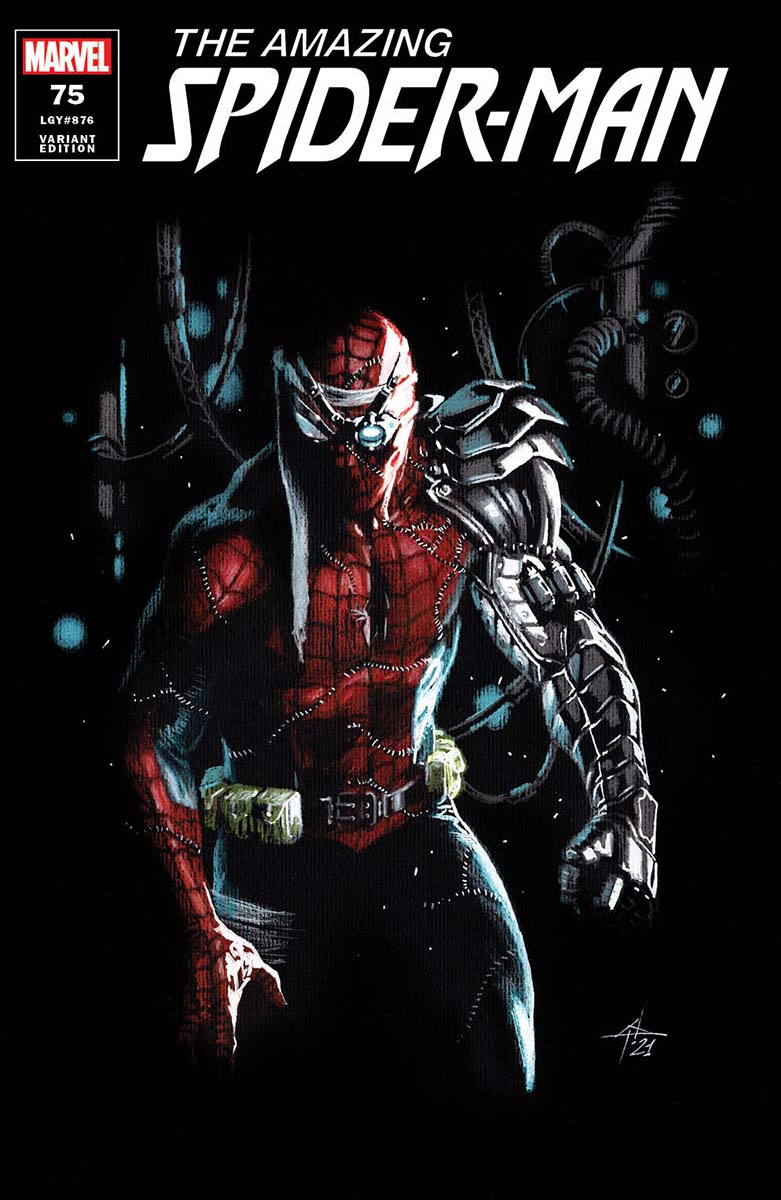 Amazing Spider - Man 75 Unknown Comics Gabriele Dell'Otto Exclusive Var (10/06/2021) - East Coast Comics