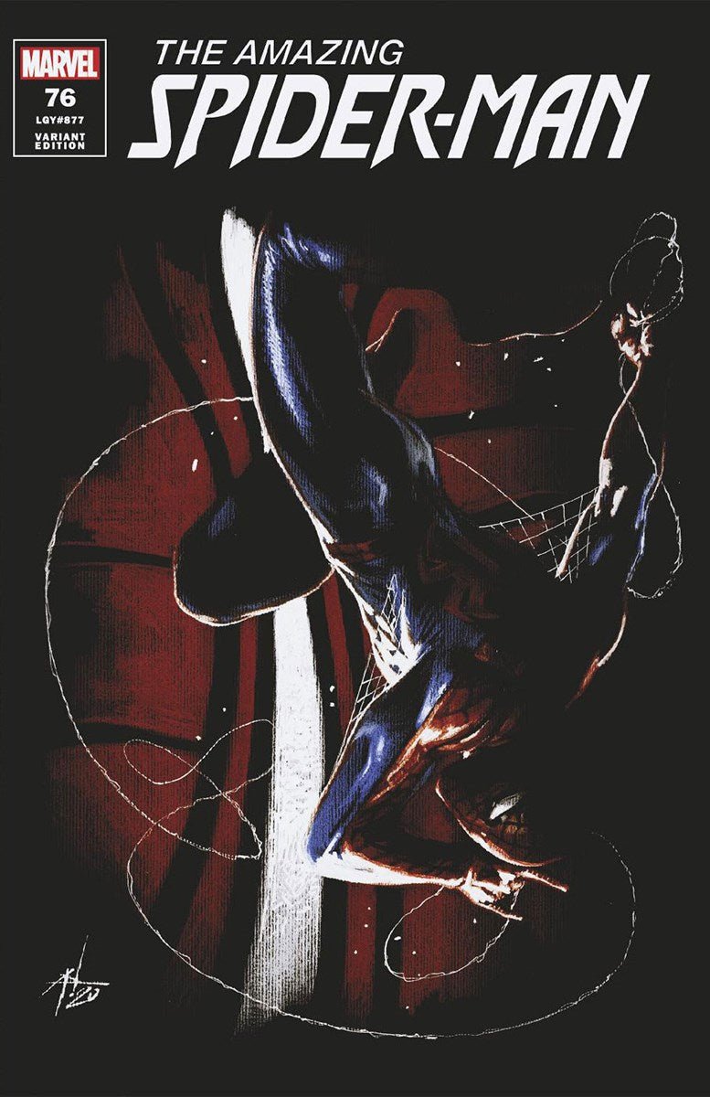 Amazing Spider - Man 76 Unknown Comics Gabriele Dell'Otto Exclusive Var (10/13/2021) - East Coast Comics