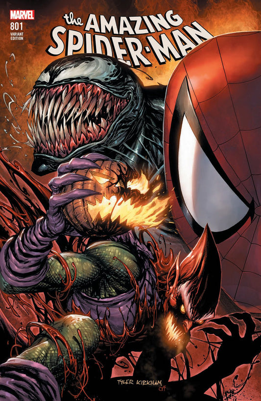 Amazing Spider - Man 801 Unknown Comic Books Kirkham Var Cvr A 6/20/2018 - East Coast Comics