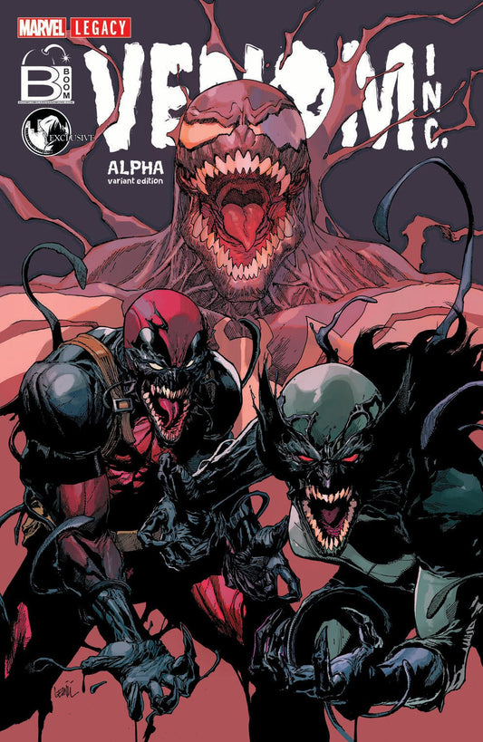 Amazing Spider - Man Venom Inc Alpha 1 Leg Unknown Comic Books Exclusive Leinil Yu Cvr A 12/6/2017 - East Coast Comics
