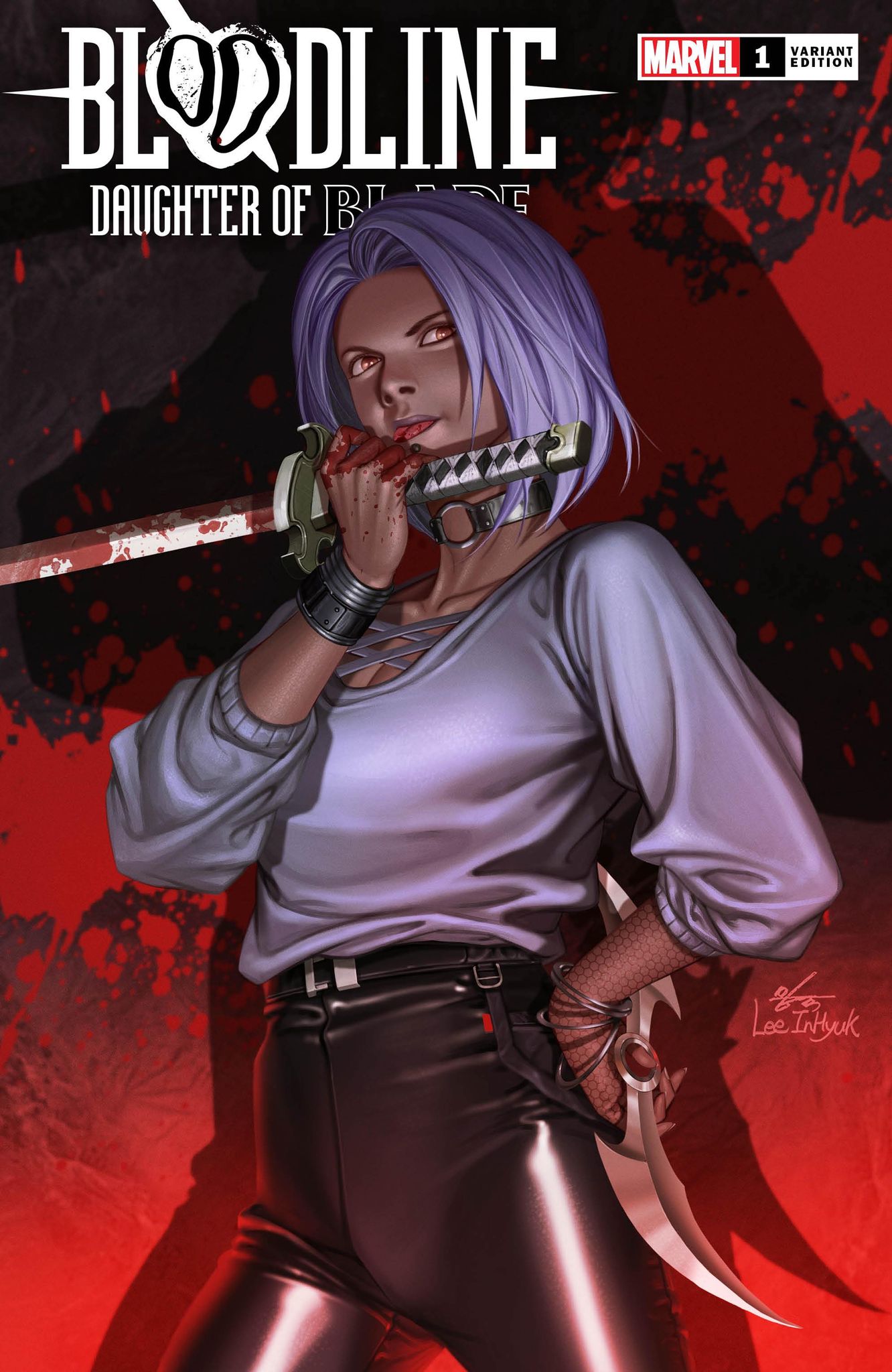 Bloodline: Daughter Of Blade 1 Inhyuk Lee (616) Exclusive Var (02/15/2023) - East Coast Comics