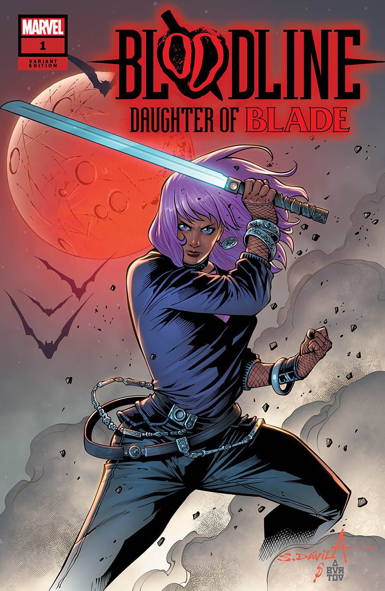 Bloodline: Daughter Of Blade 1 Unknown Comics Sergio Davila Exclusive Var (02/01/2023) - East Coast Comics