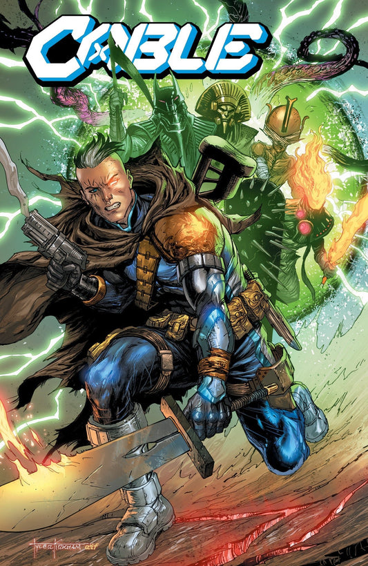 Cable 5 Unknown Comics Tyler Kirkham Exclusive Var Xos (10/14/2020) - East Coast Comics
