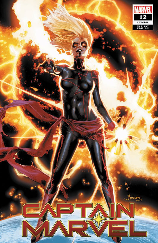 CAPTAIN MARVEL 12 JAY ANACLETO EXCLUSIVE VAR (11/13/2019) - East Coast Comics