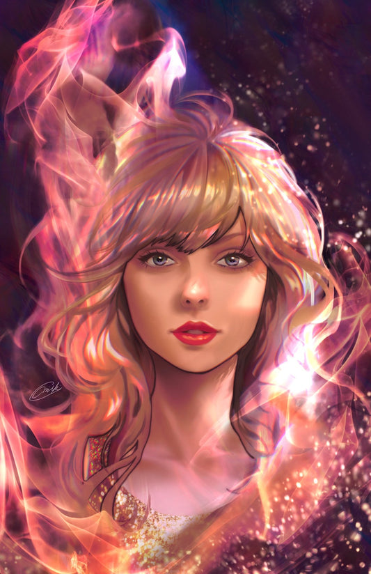 [CHROME] FEMALE FORCE TAYLOR SWIFT 2 THE SEQUEL UNKNOWN COMICS MIKI OKAZAKI EXCLUSIVE VAR ONLY 30 MADE - East Coast Comics