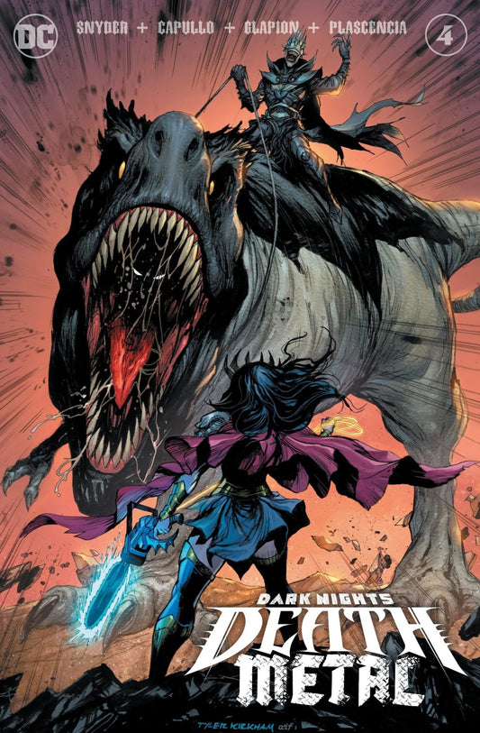 DARK NIGHTS DEATH METAL 4 (OF 7) UNKNOWN COMICS TYLER KIRKHAM EXCLUSIVE VAR (10/14/2020) - East Coast Comics
