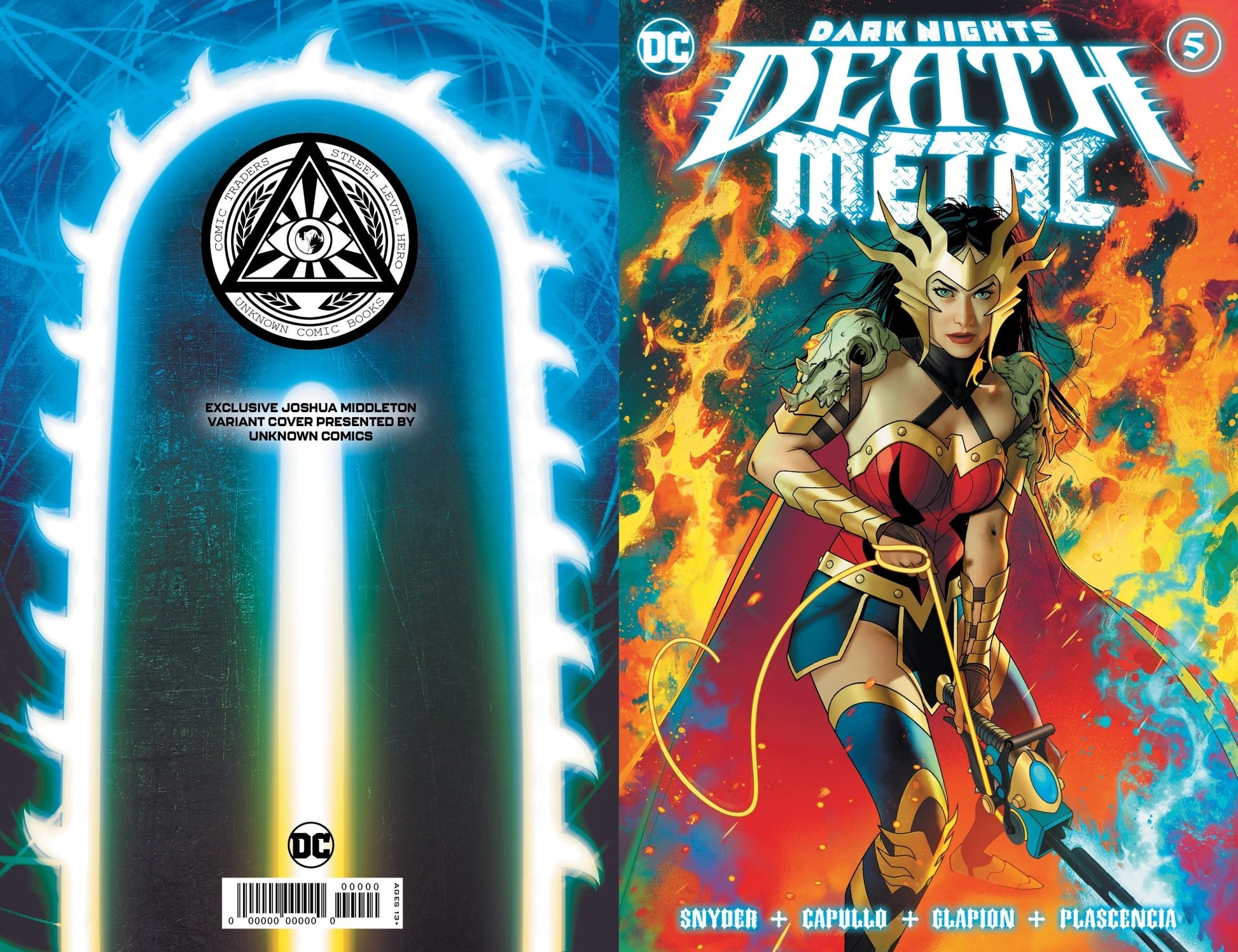 Dark Nights Death Metal 5 (Of 7) Unknown Comics Joshua Middleton Exclusive Var (11/17/2020) - East Coast Comics