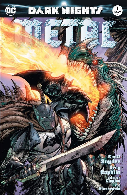 DARK NIGHTS METAL 1 (OF 6) UNKNOWN COMIC BOOKS EXCLUSIVE TYLER KIRKHAM CVR A 8/16/2017 - East Coast Comics